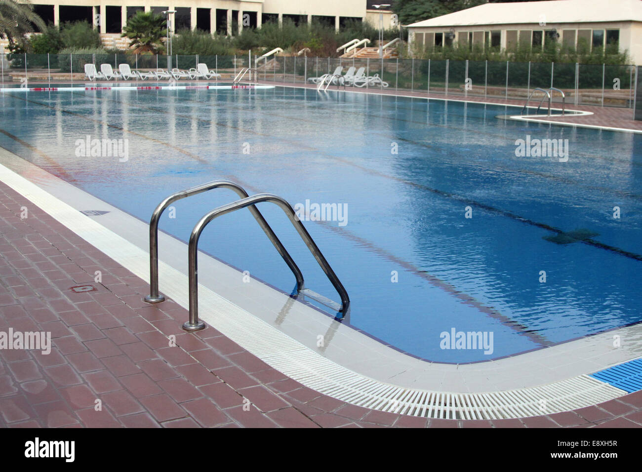 Das Schwimmbad am Hubara Leisure Centre in Ahmadi, Kuwait auf Mittwoch, 21. November 2012 Stockfoto