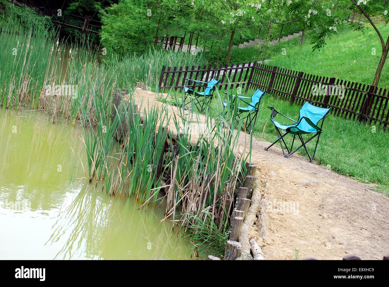Wasserspielplatz und teich Fotos und Bildmaterial in hoher Auflösung