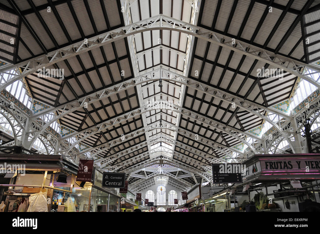 Deckenkonstruktion Stockfoto