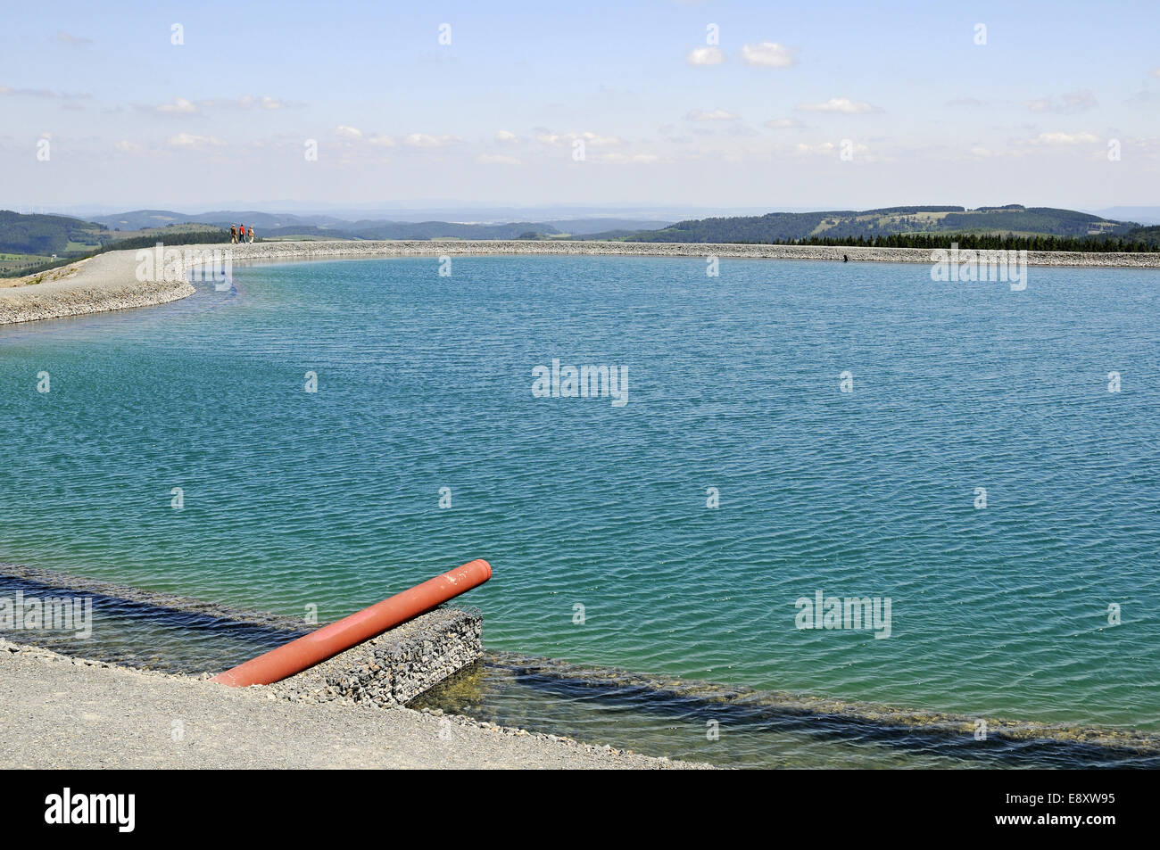 Knstlicher See fr die Produktion von Kunstschnee Stockfotografie - Alamy