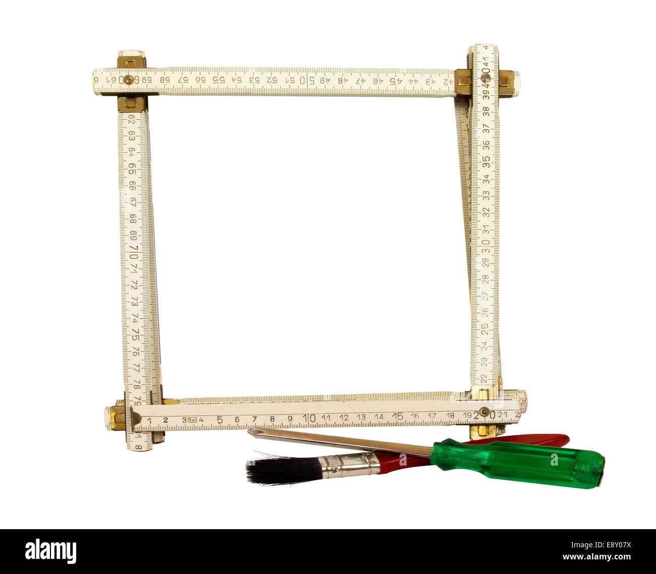 Frame-Reparatur Stockfoto