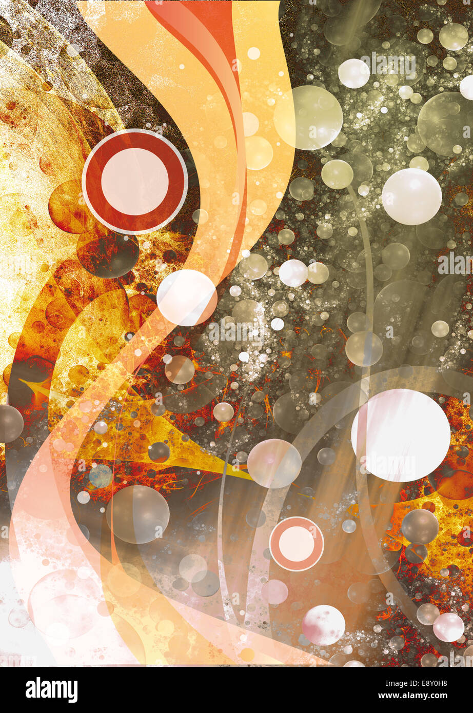 Abstrakte Wellen Stockfoto