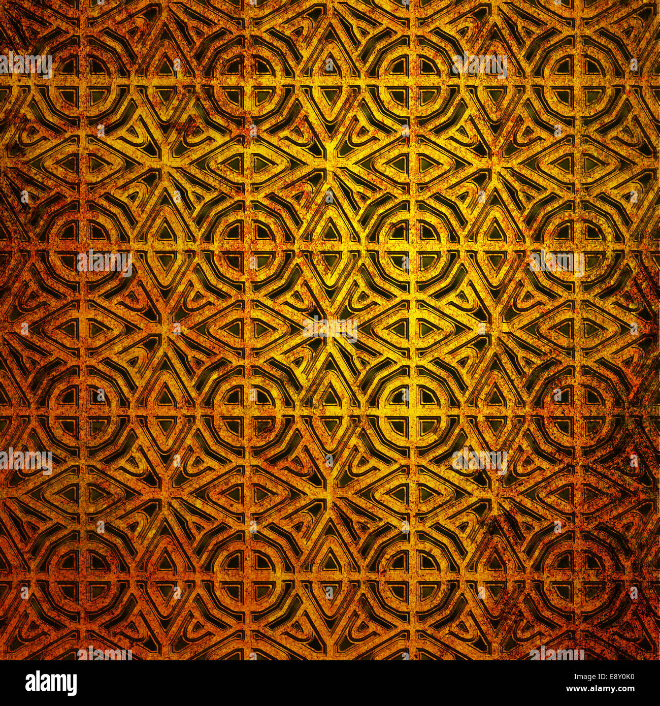 Alte Muster Stockfoto