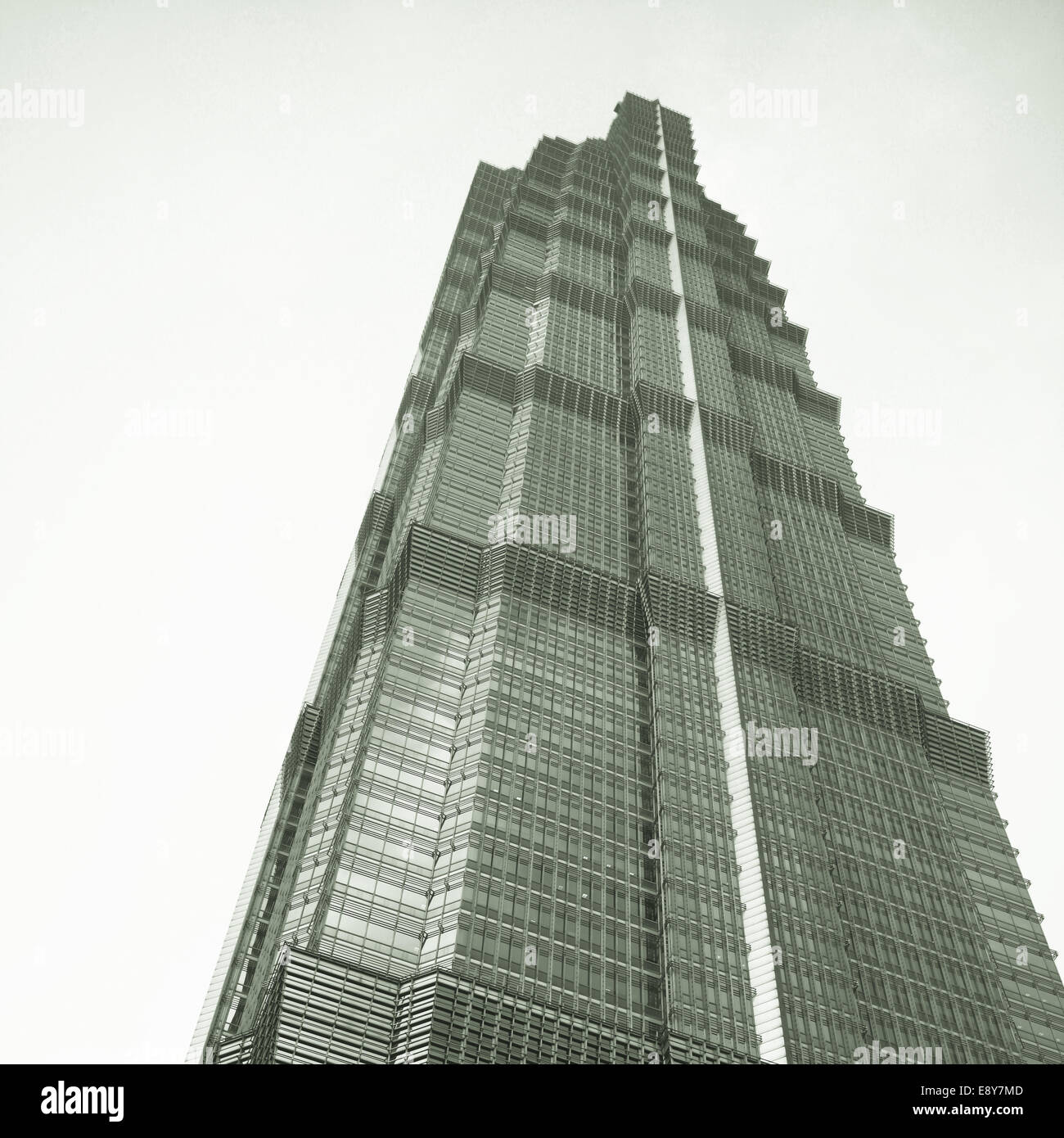 shanghai Jin-Mao-tower Stockfoto