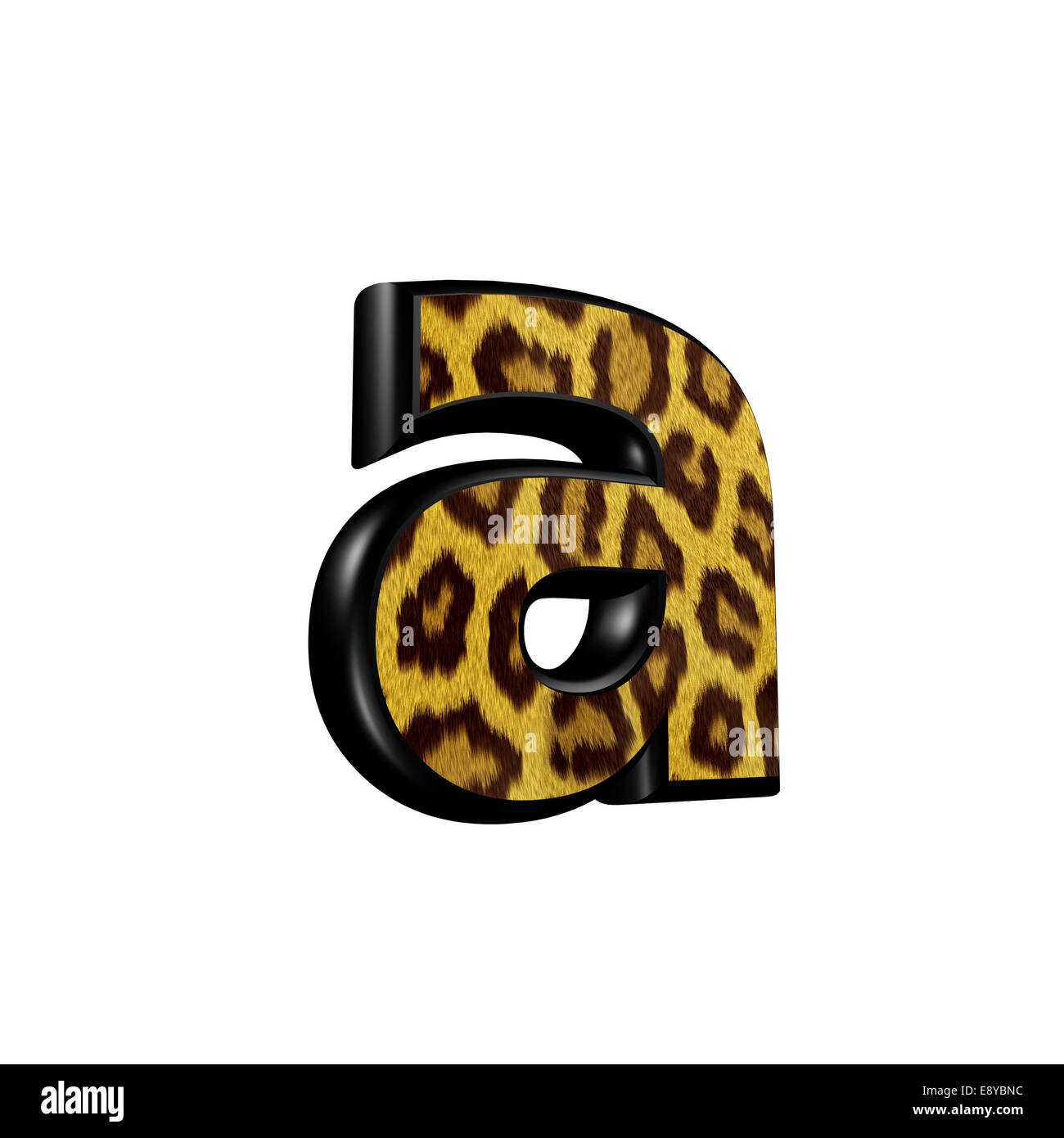 Panther In Das Dschungelbuch 7 Buchstaben 3D Buchstaben mit Panther Hautstruktur - A Stockfotografie - Alamy