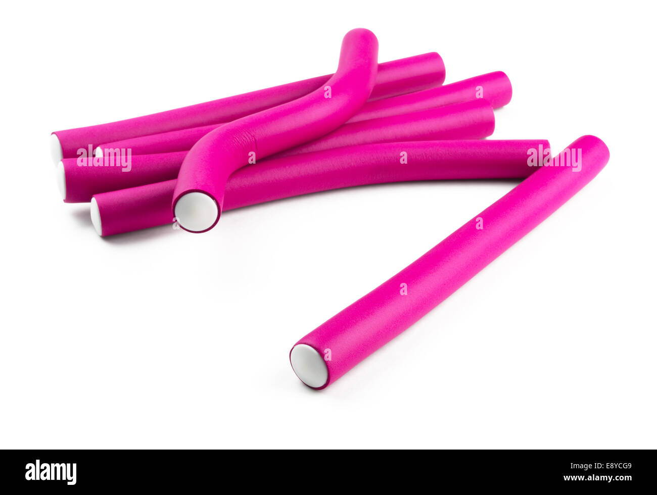 Lockenwickler Stockfoto