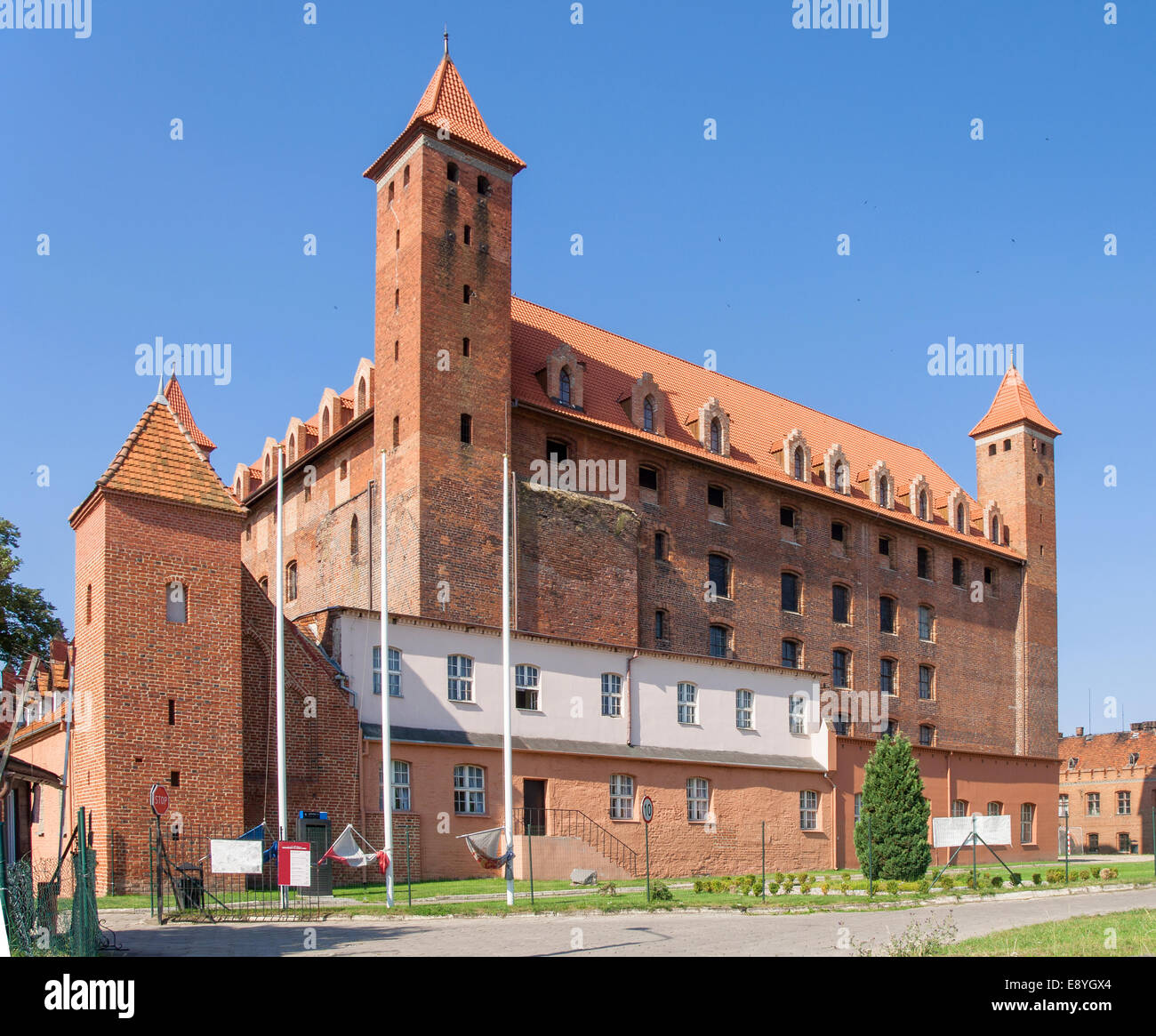 Mittelalterliche Burg der teutonischen Ritter in Gniew, Polen Stockfoto
