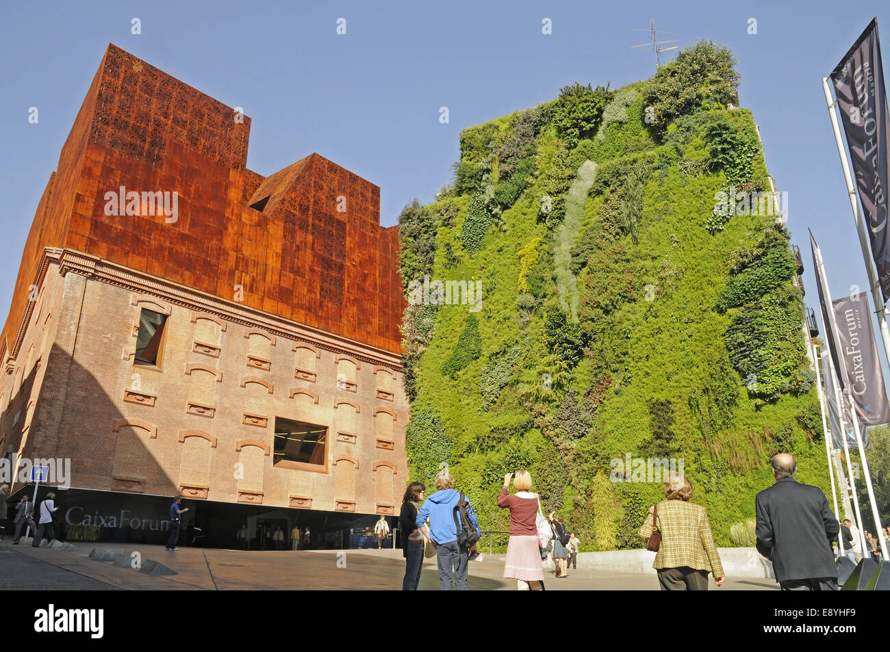 Caixa Forum-Kunstzentrum Stockfoto