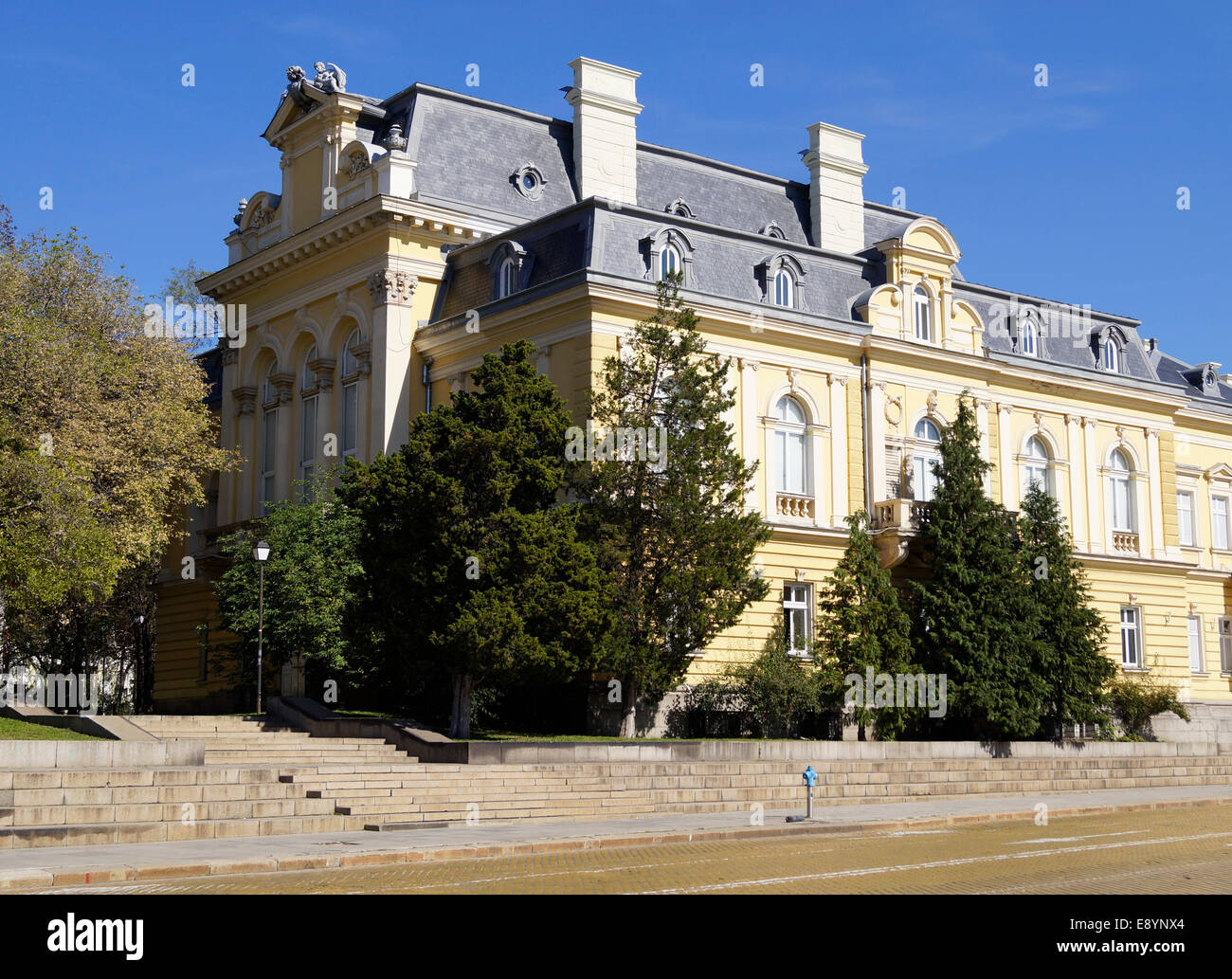 Nationale Kunstgalerie in Sofia, Bulgarien Stockfoto