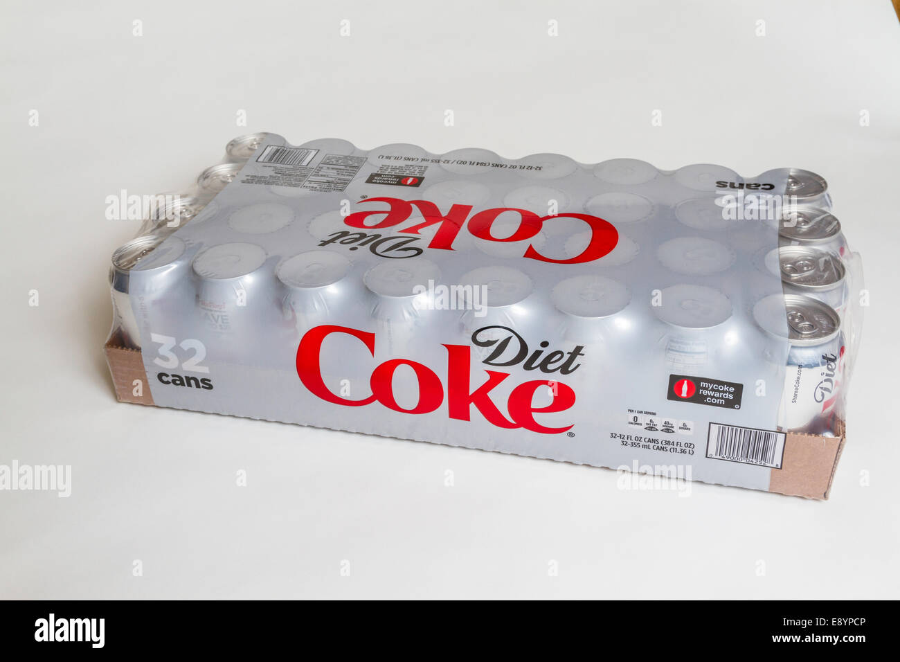 Eine Diät-Cola-Dose Stockfoto