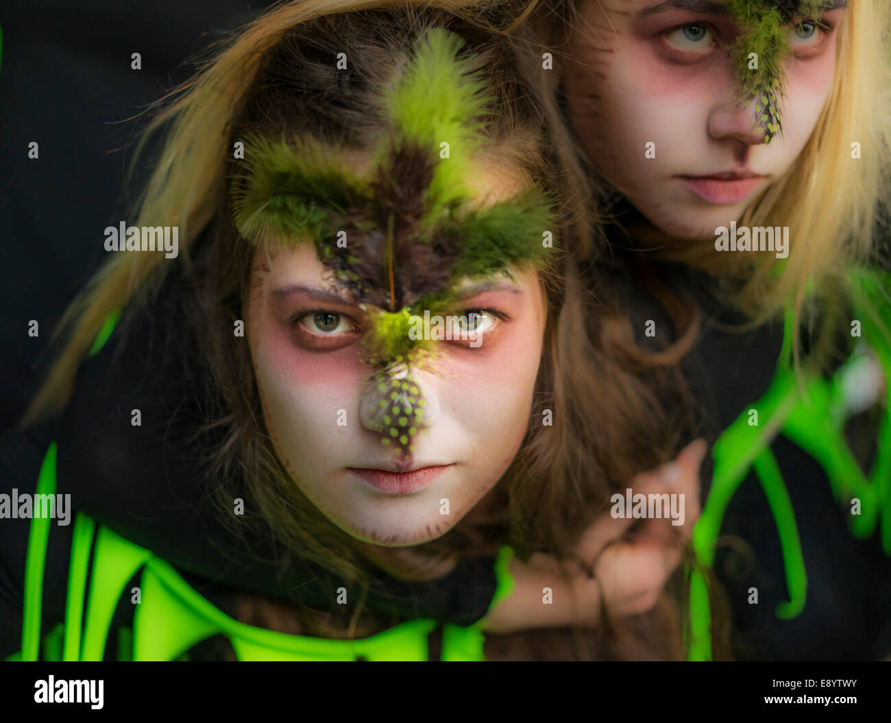 Tänzer, Kinderfest, Harpa, Reykjavik, Island Stockfoto