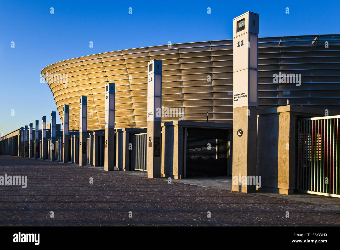 Südafrika WM 2010, das Green Point Stadion von Kapstadt, Kapazität 66.000 Stockfoto