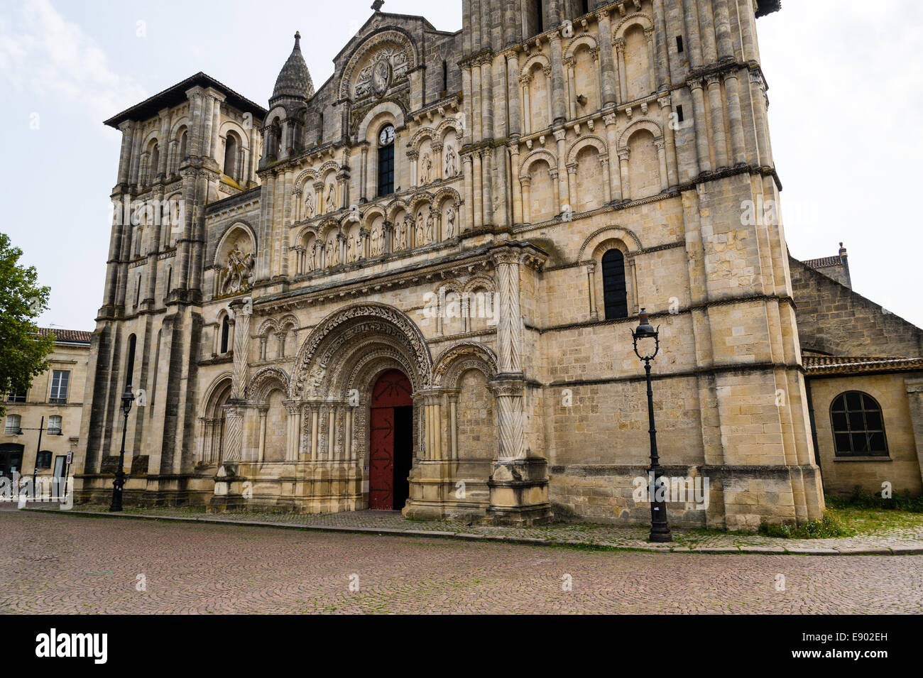 Frankreich, Bordeaux. Église Sainte-Croix (Kirche des Heiligen Kreuzes). Stockfoto