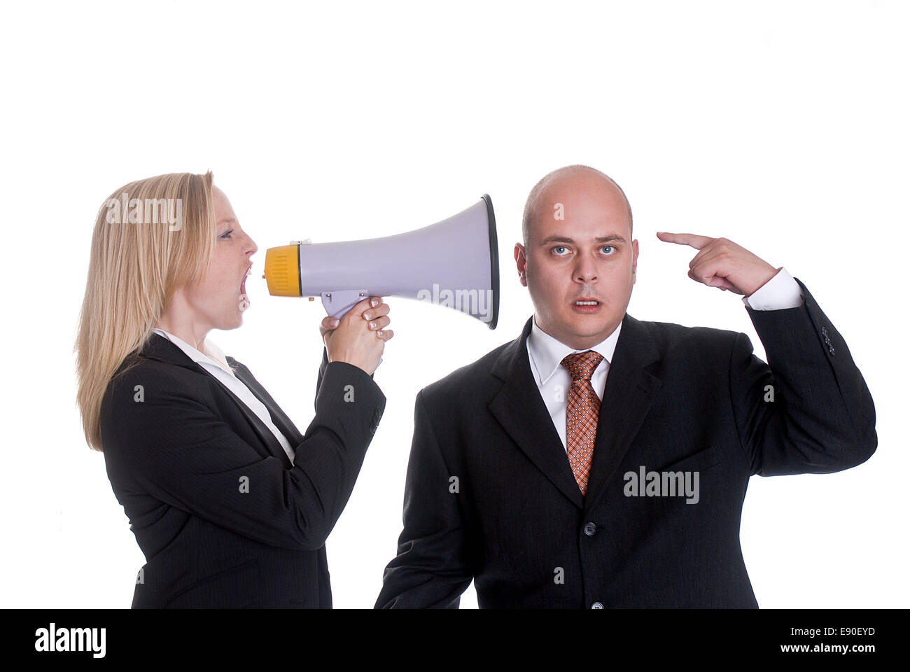 Debatte Stockfoto