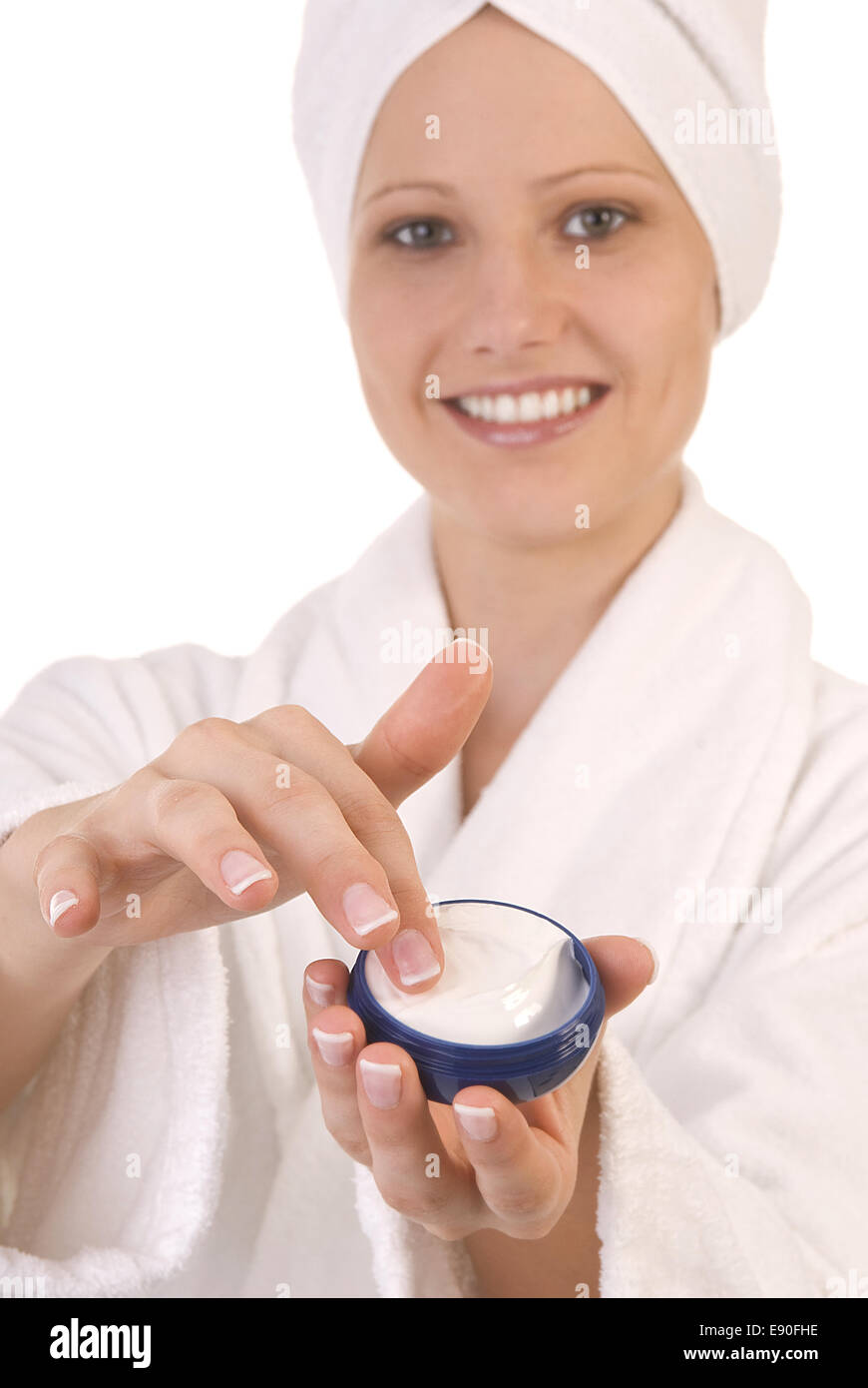 Haut-&amp; Körperpflege Stockfoto