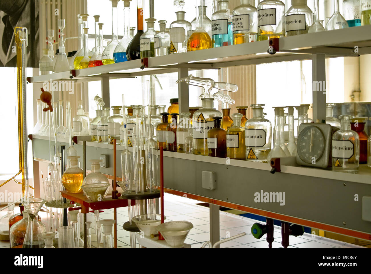 Chemielabor Stockfoto