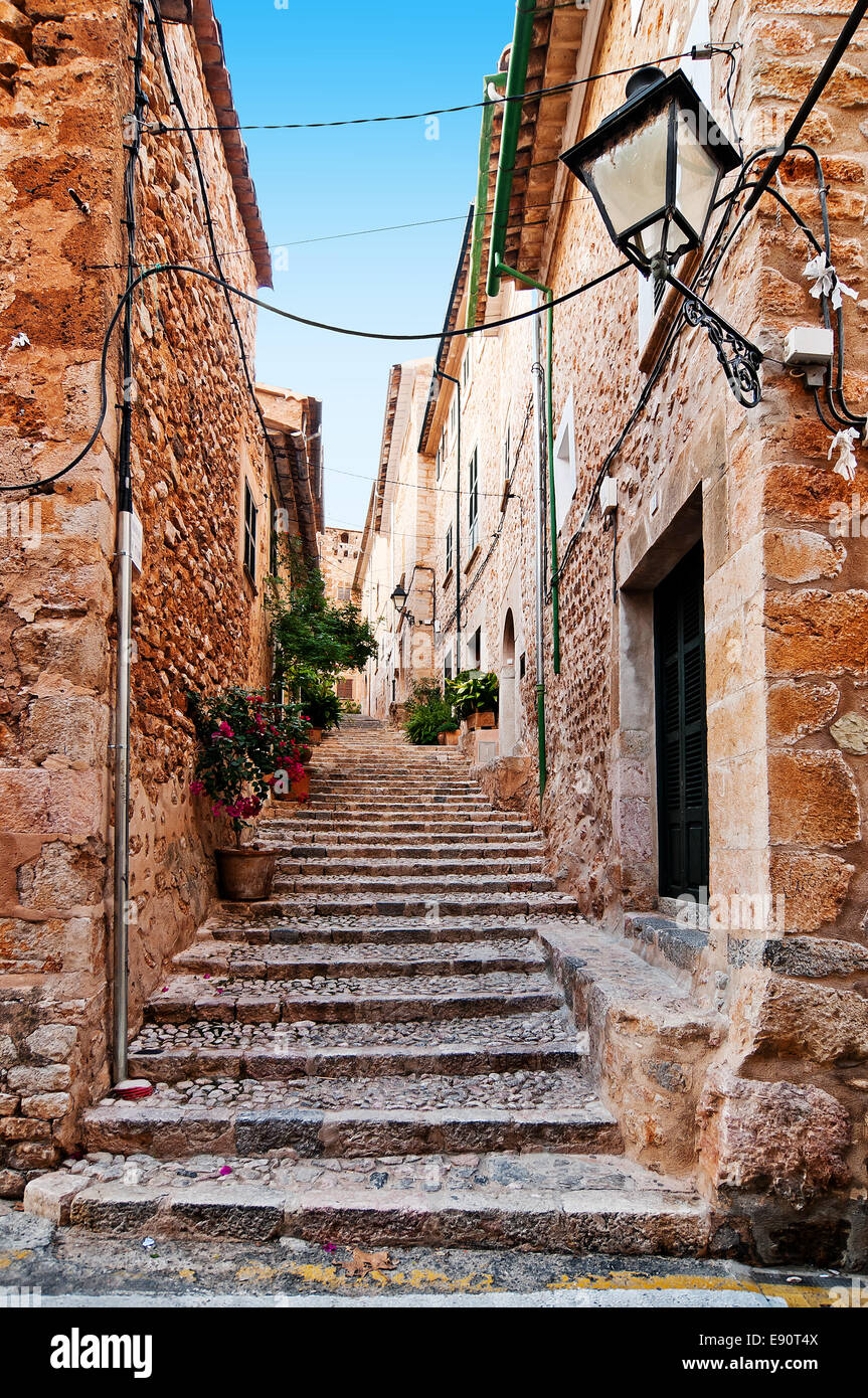 Fornalutx, Mallorca Stockfoto