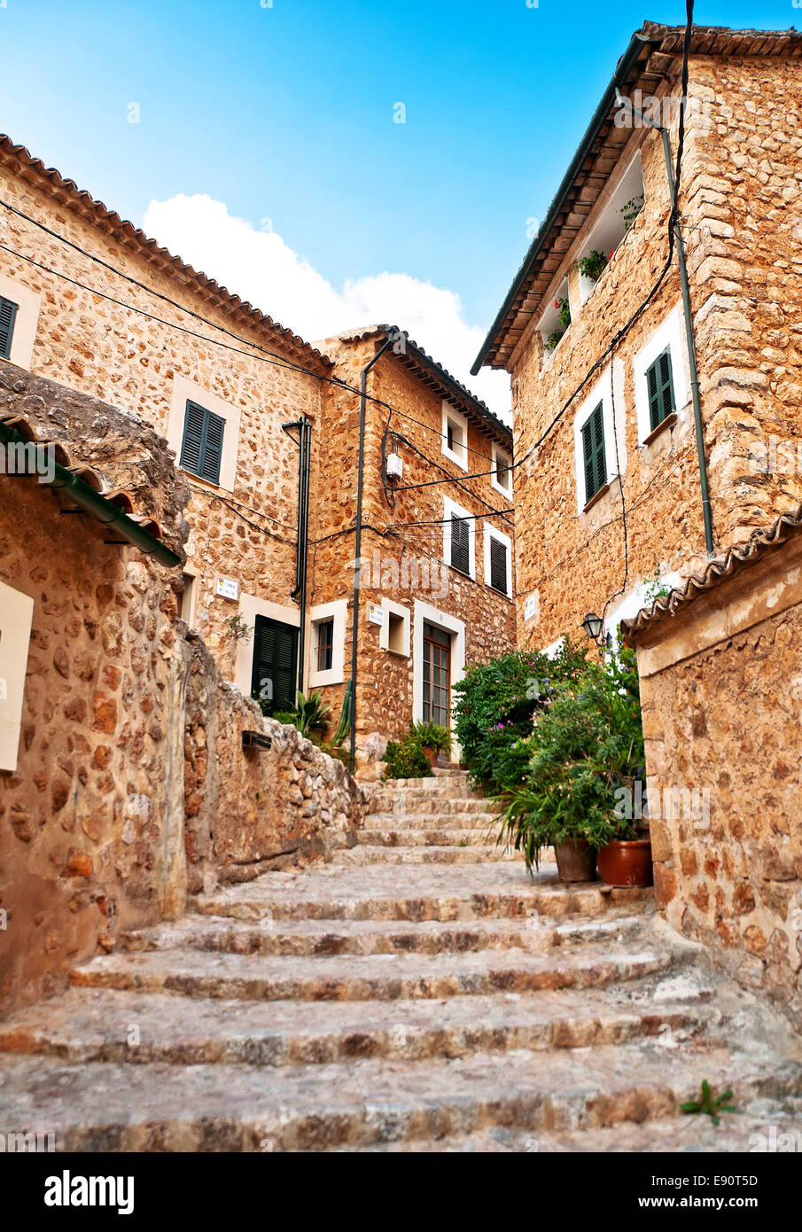 Fornalutx, Mallorca Stockfoto