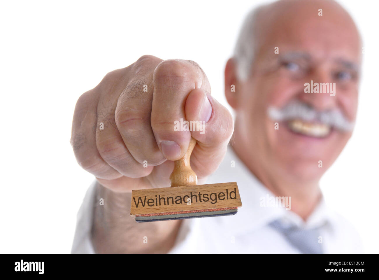 Weihnachtsgeld Stockfoto