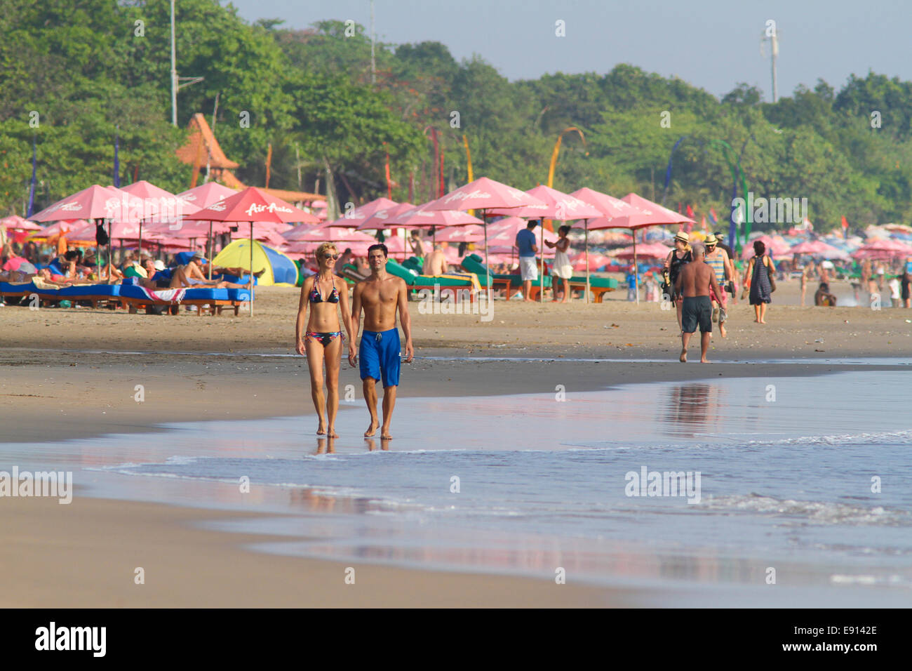 Kuta Beach. Bali.Indonesia. Stockfoto