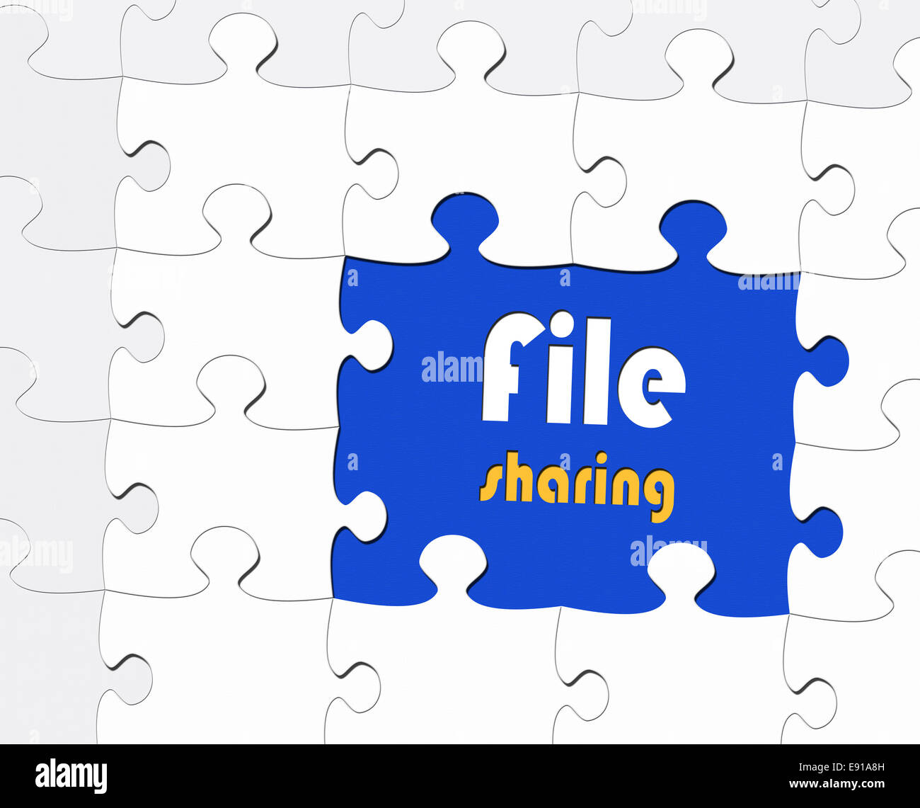 File-sharing Stockfoto