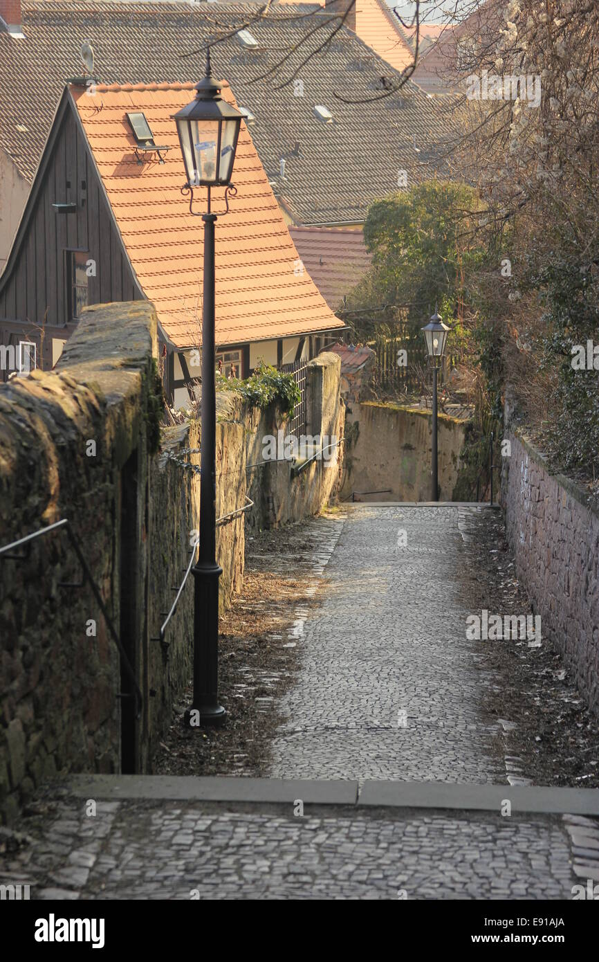 alten Teil der Stadt Stockfoto