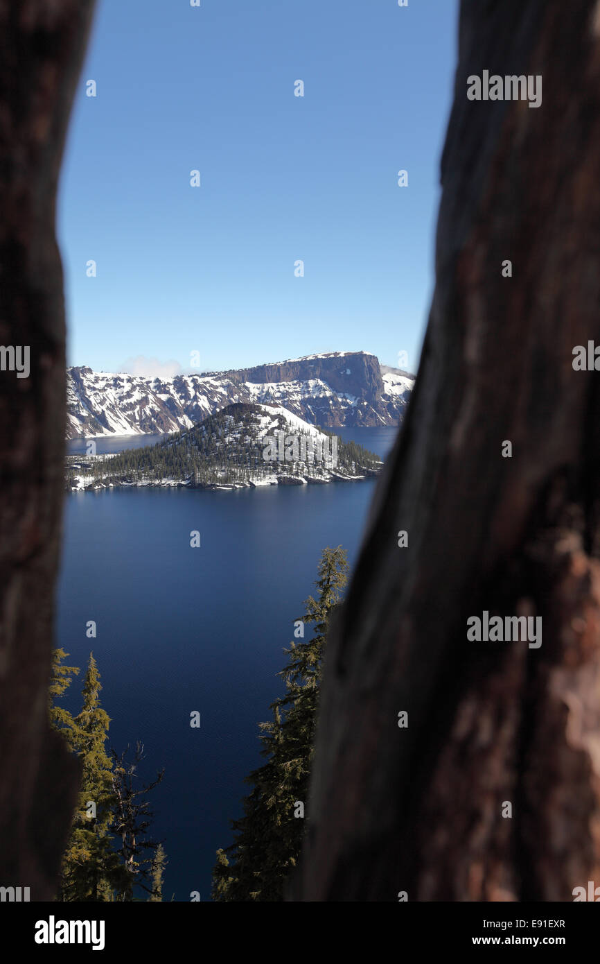 Crater Lake Oregon USA Stockfoto