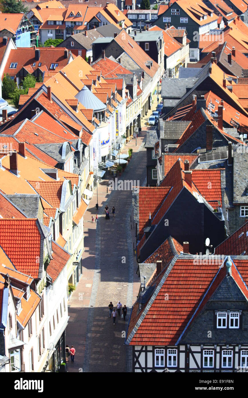 Altstadt, Goslar Stockfoto