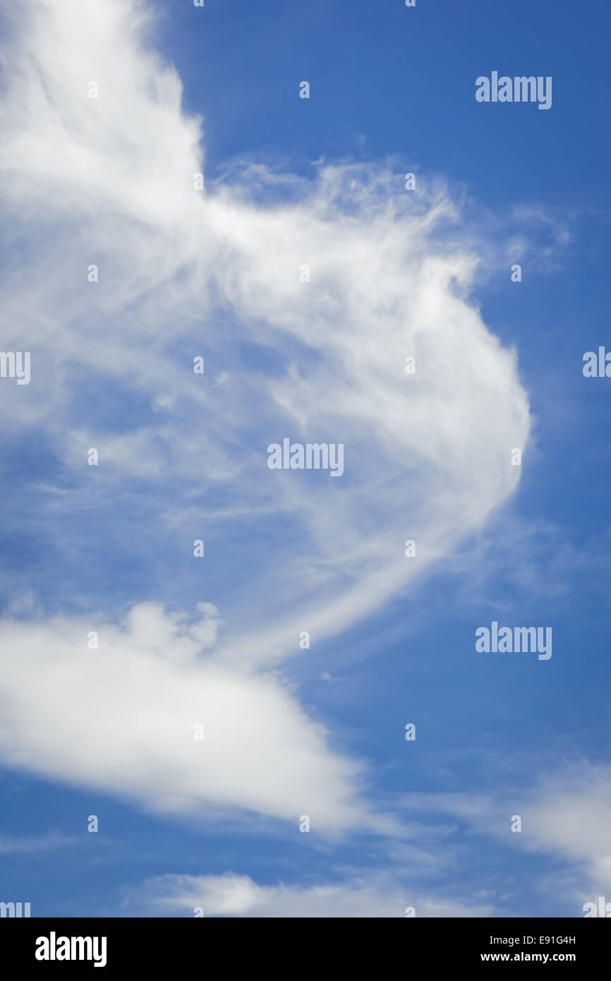 spezielle Wolkengebilde Stockfoto