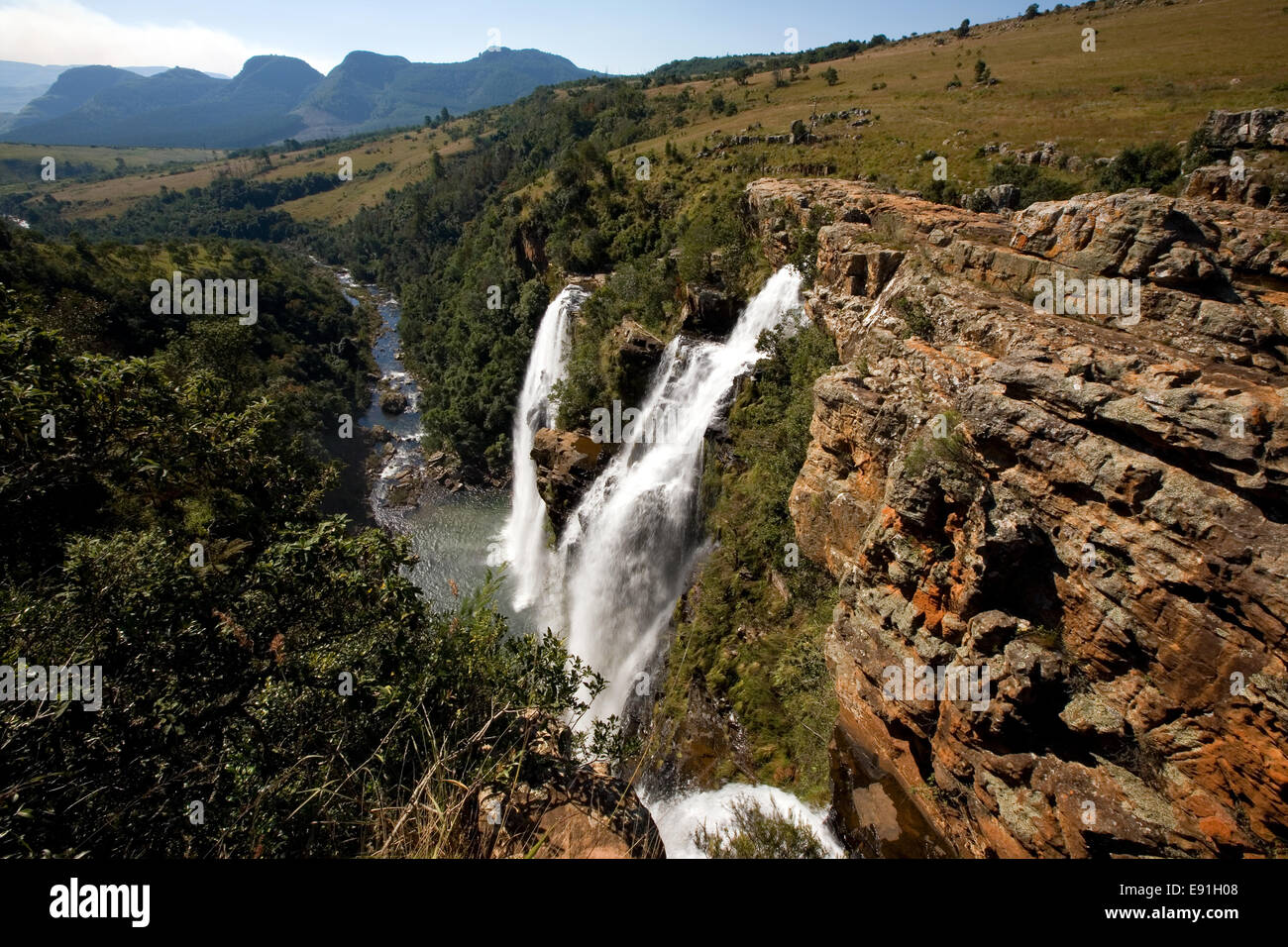 Lisbon Falls in Südafrika Stockfoto