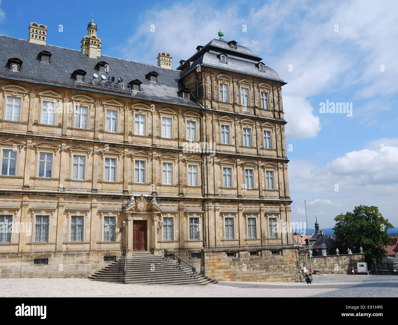 Residenz in Bamberg Stockfoto