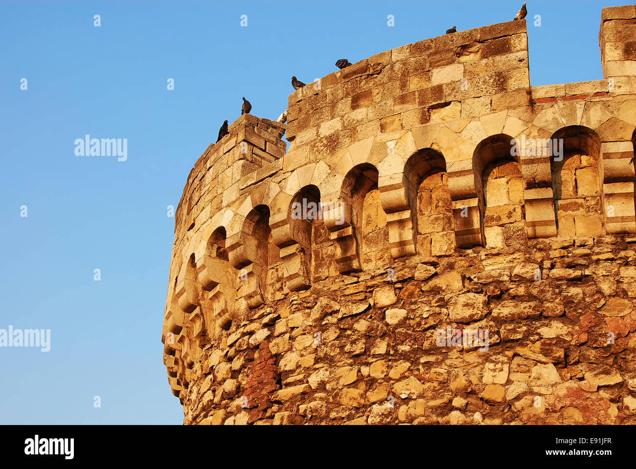 Belgrader Festungsturm Stockfoto