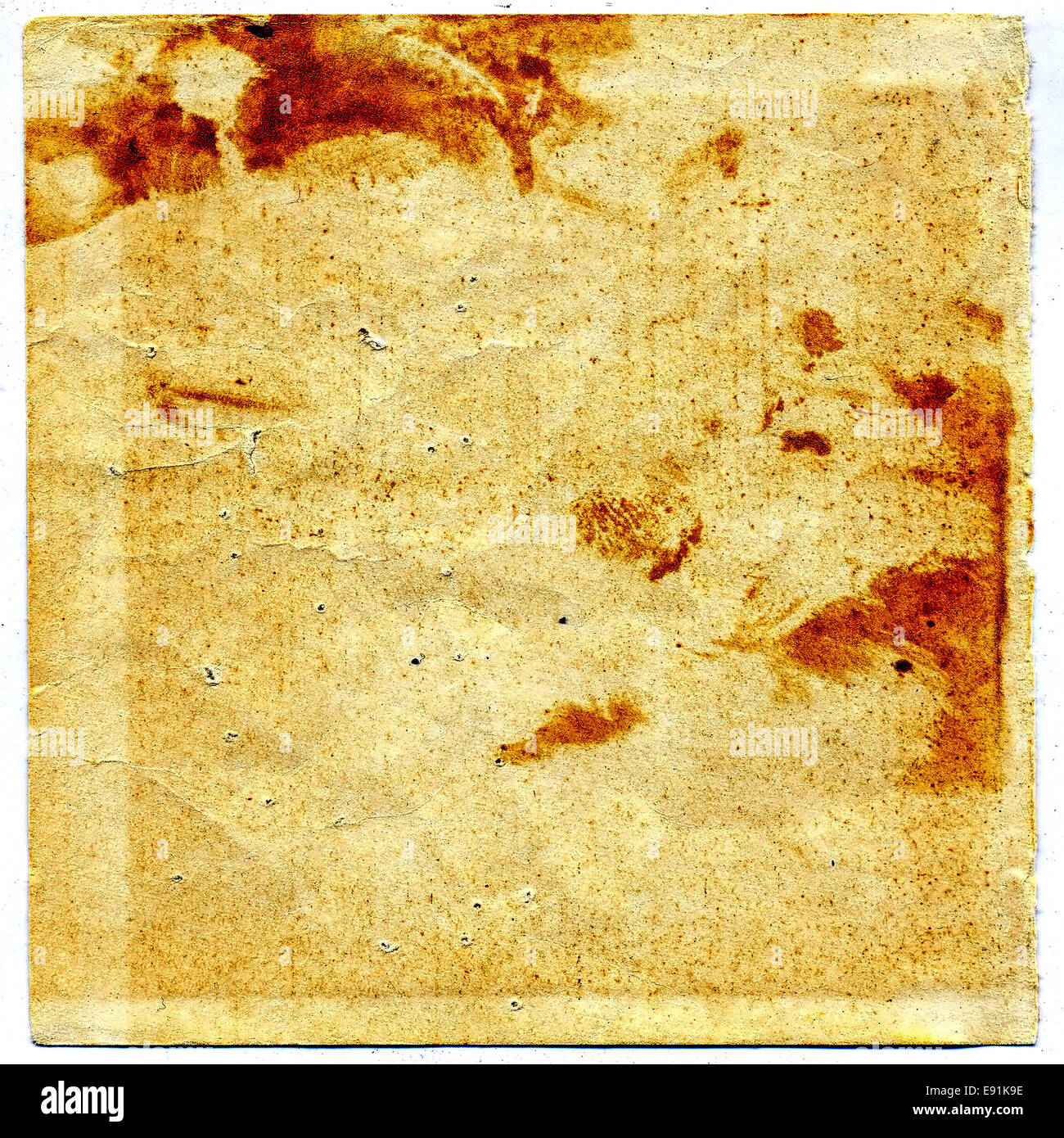 Seite des alten Buches Stockfoto