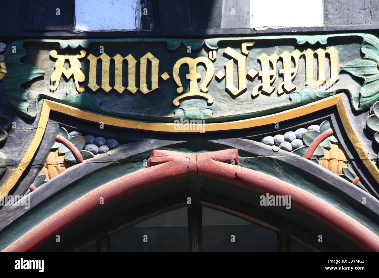 der Altstadt Goslar Stockfoto