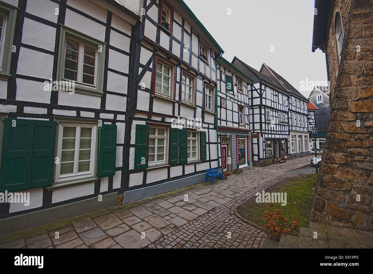 historische Gebäude, Hattingen, Deutschland Stockfoto