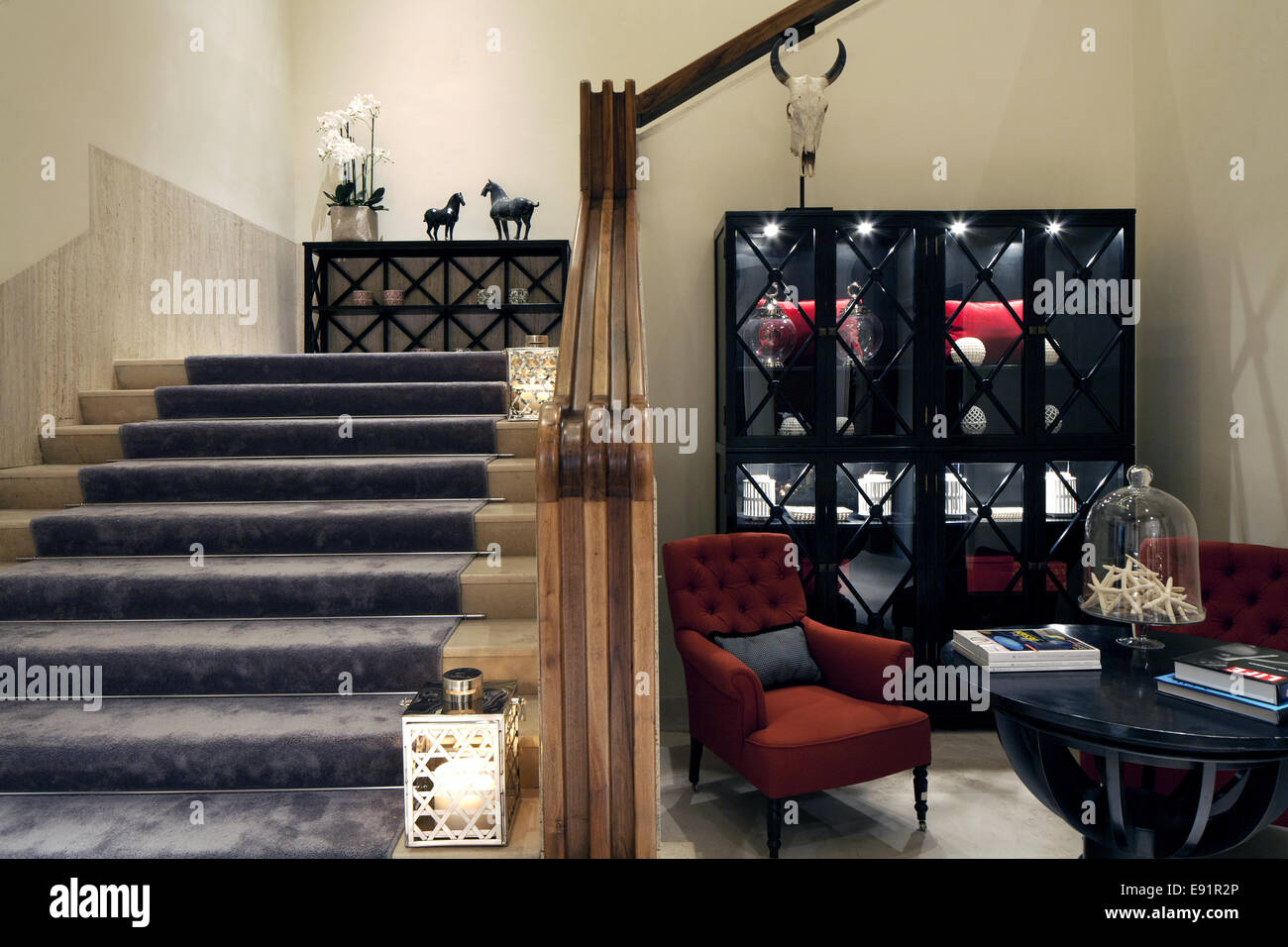 Luxus-Eingang im Haus Stockfoto