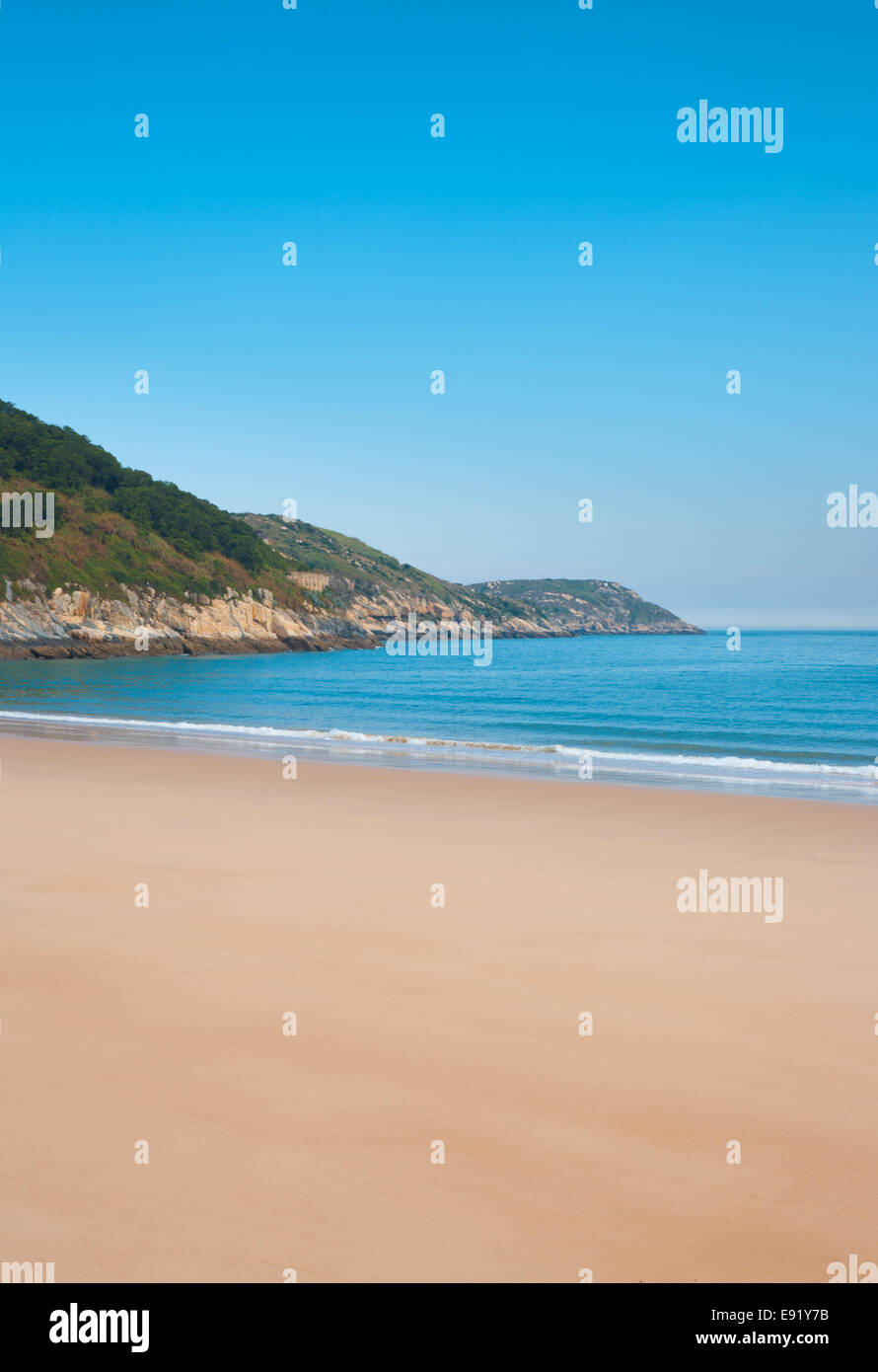 Unberührte Beigan Strand Matsu Insel Stockfoto