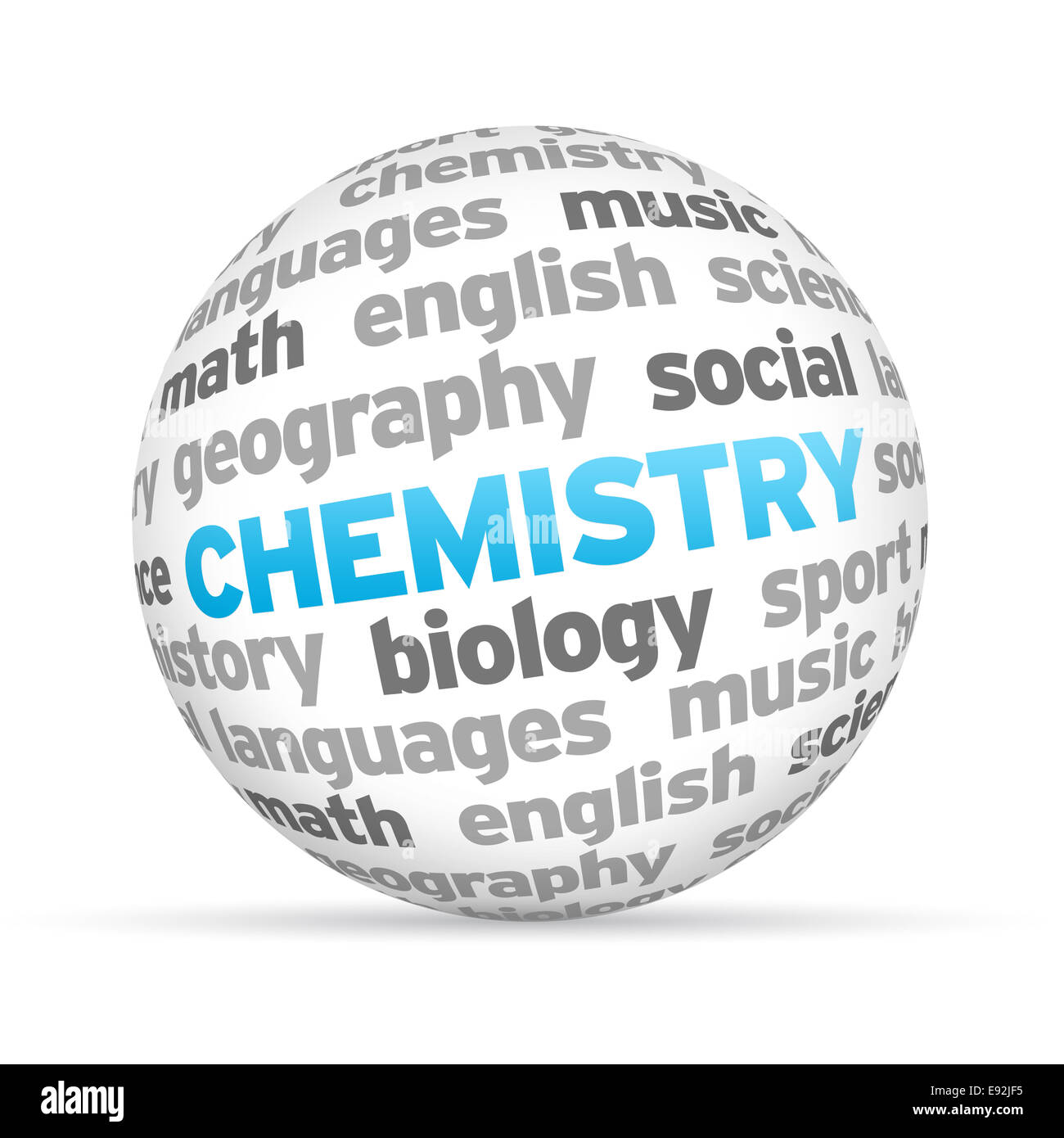 Chemie lernen Ausgeschnittene Stockfotos und -bilder - Alamy