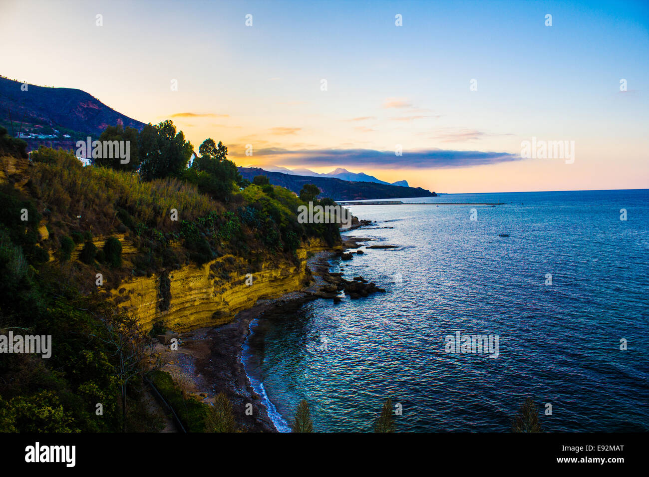 Castellammare del Golfo Stockfoto