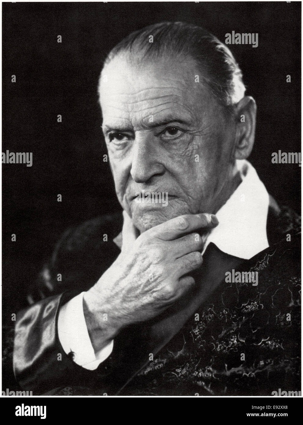 William Somerset Maugham (1874-1965), britischer Dramatiker und Autor, Porträt Stockfoto