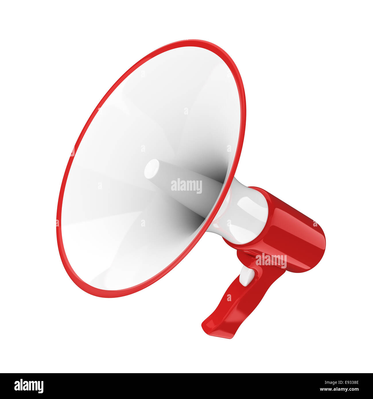 Megaphon Stockfoto