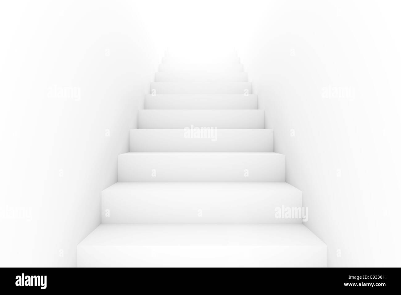 Leere Treppe Stockfoto