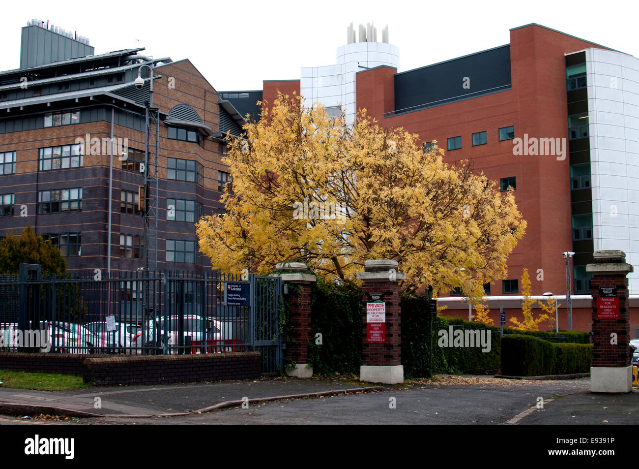 Henry Wellcome und Hodgkin Gebäude, Leicester University, Leicester, UK Stockfoto