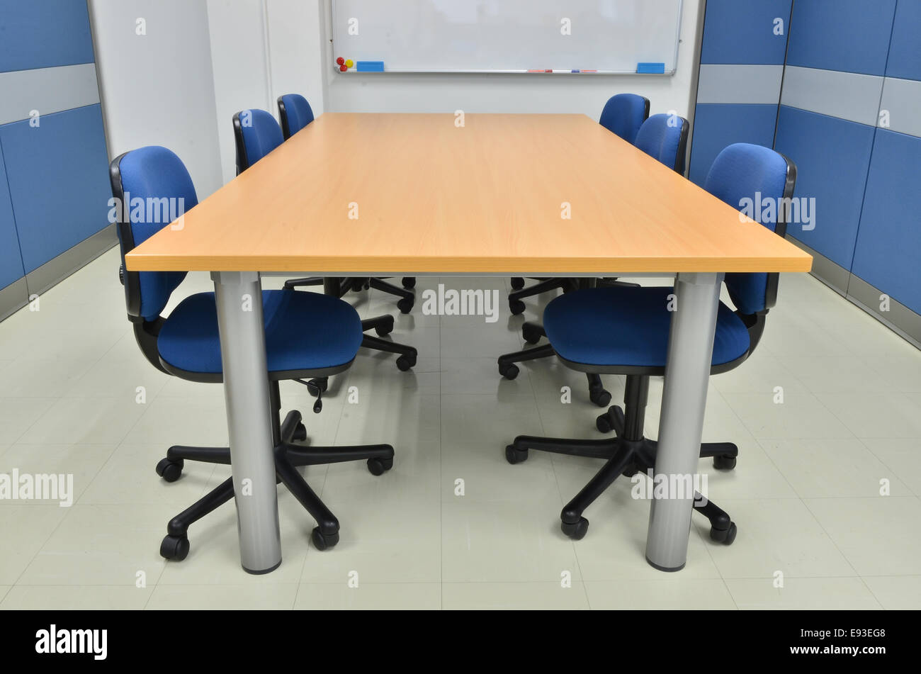 Business-Meeting-Raum im Büro Stockfoto
