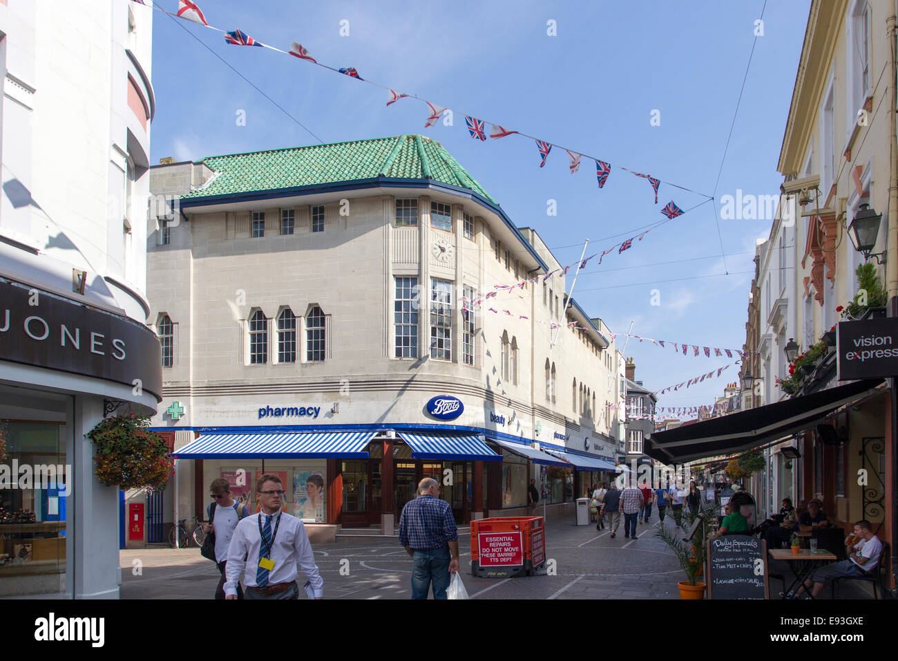 JerseySt Neuss Queen Street St Helier Jersey Kanalinseln Stiefel