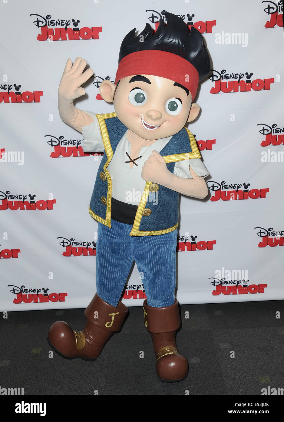 Los Angeles, Kalifornien, USA. 17. Oktober 2014. Jake, die Teilnahme an dem Kostüm Party Premiere-Event für "Jake und die nie Land Piraten: Schlacht für das Buch!'' im The Walt Disney Studios in Burbank, Kalifornien am 17. Oktober 2014 statt. 2014Constance Marie © D. Long/Globe Fotos/ZUMA Draht/Alamy Live-Nachrichten Stockfoto