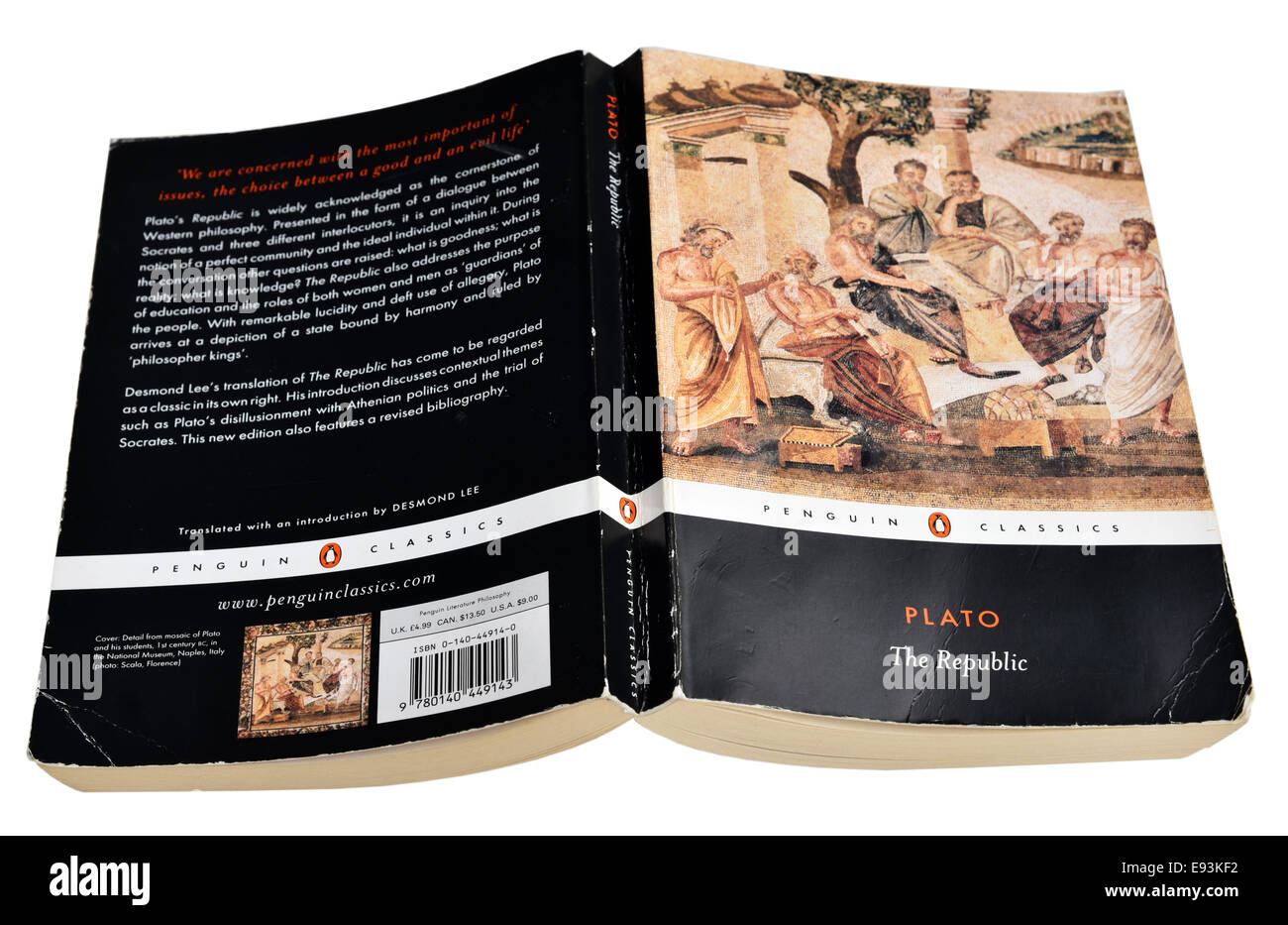 Platos die Republik Stockfoto