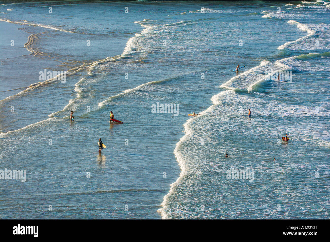 Urlaub Strandurlauber, Yamba, New-South.Wales, Australien Stockfoto