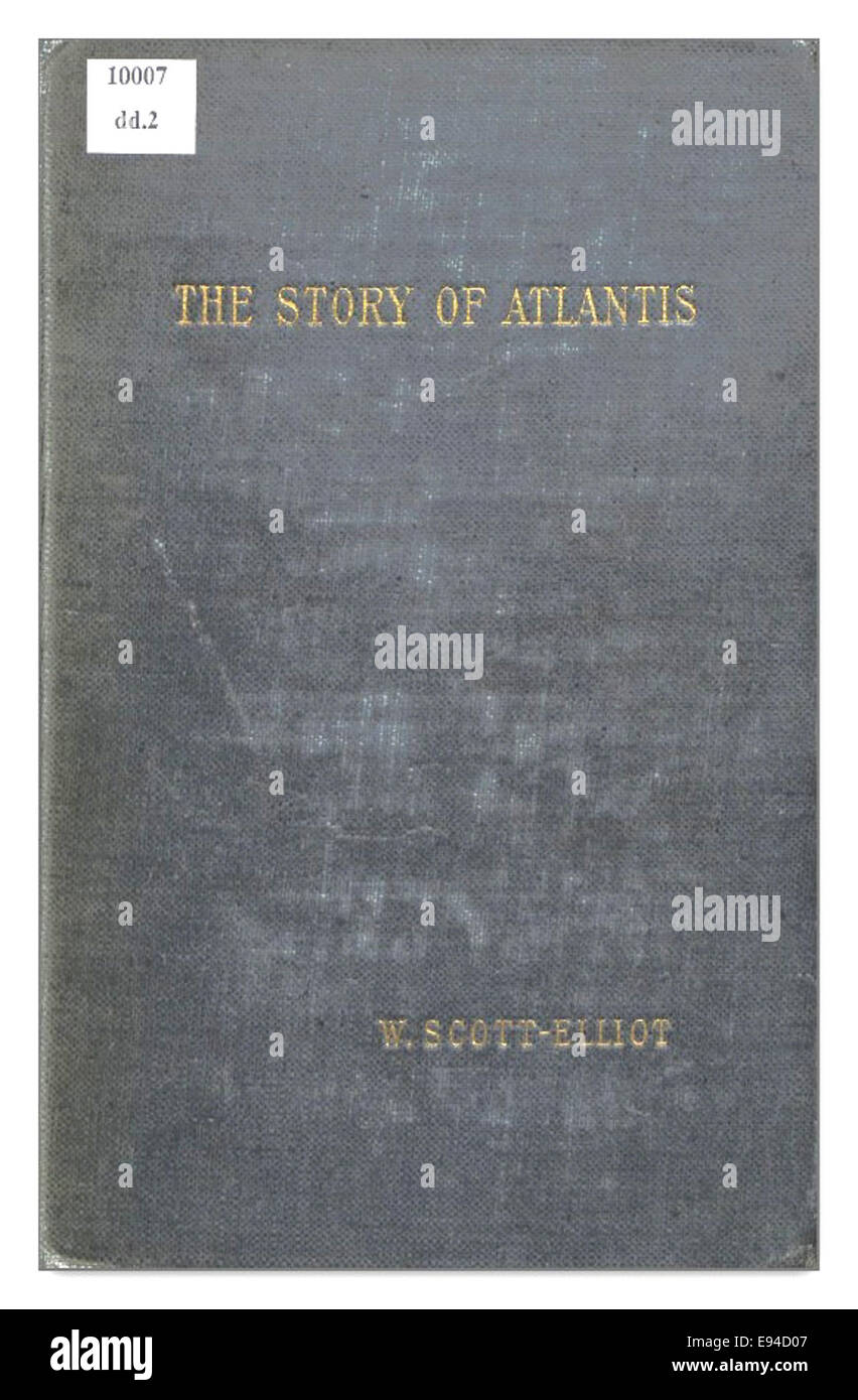 Elliot(1896) Atlantis, eine geographische, historische und ethnologische Skizze Stockfoto