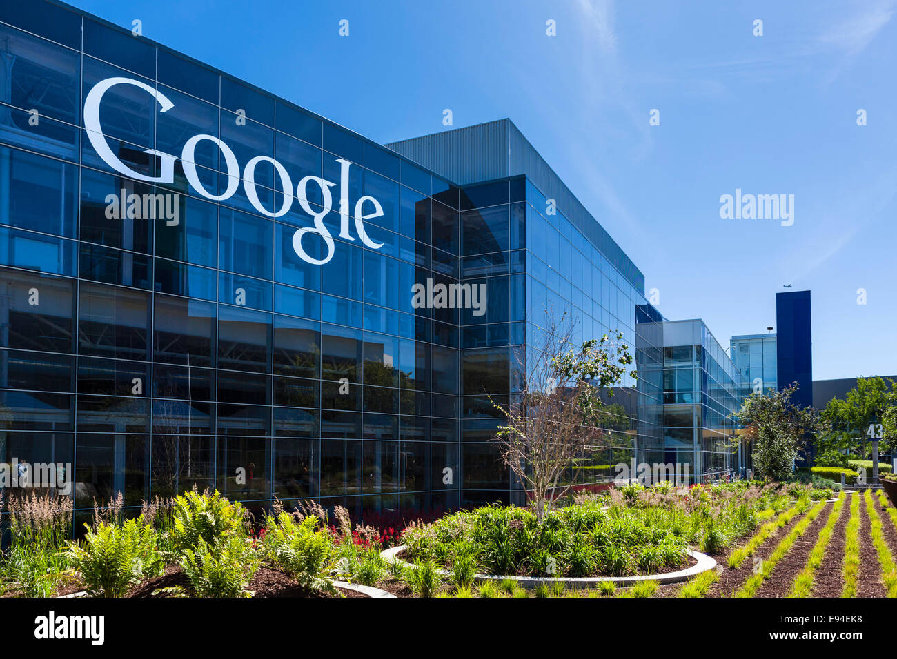 Google Head Office Campus, Mountain View, Californias, USA Stockfoto